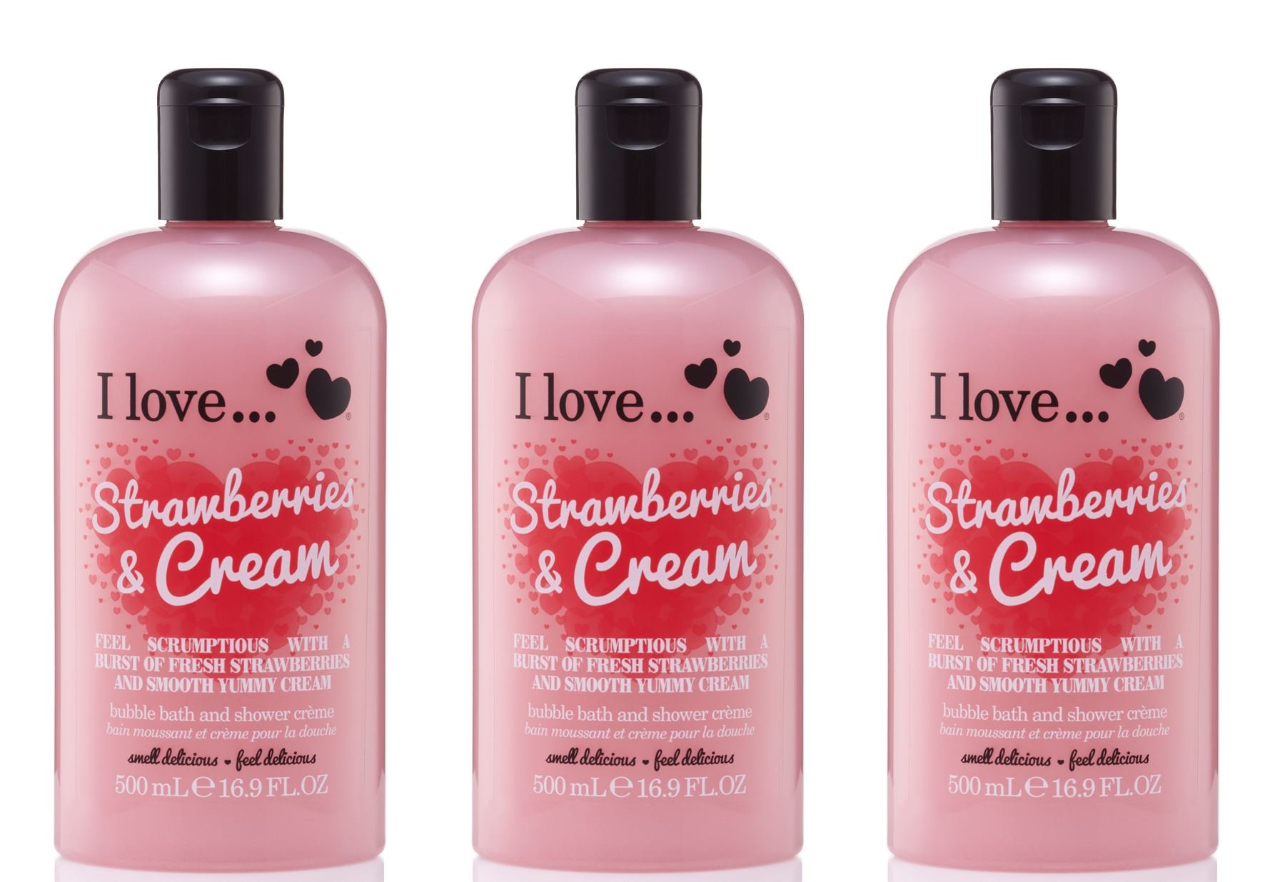 Amazon.com : I Love Strawberries and Cream Bath and Shower Cream